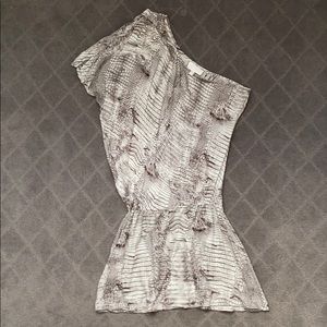 Alexis One Shoulder Resort/Beach Cover Up Dress